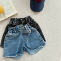 溫特 Winter - 男女童夏季韓版牛仔短褲2色_9