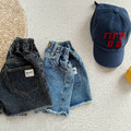 溫特 Winter - 男女童夏季韓版牛仔短褲2色_11