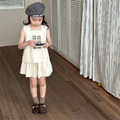 溫特 Winter - 夏季女童韓版套裝無袖上衣+褲裙2色_4