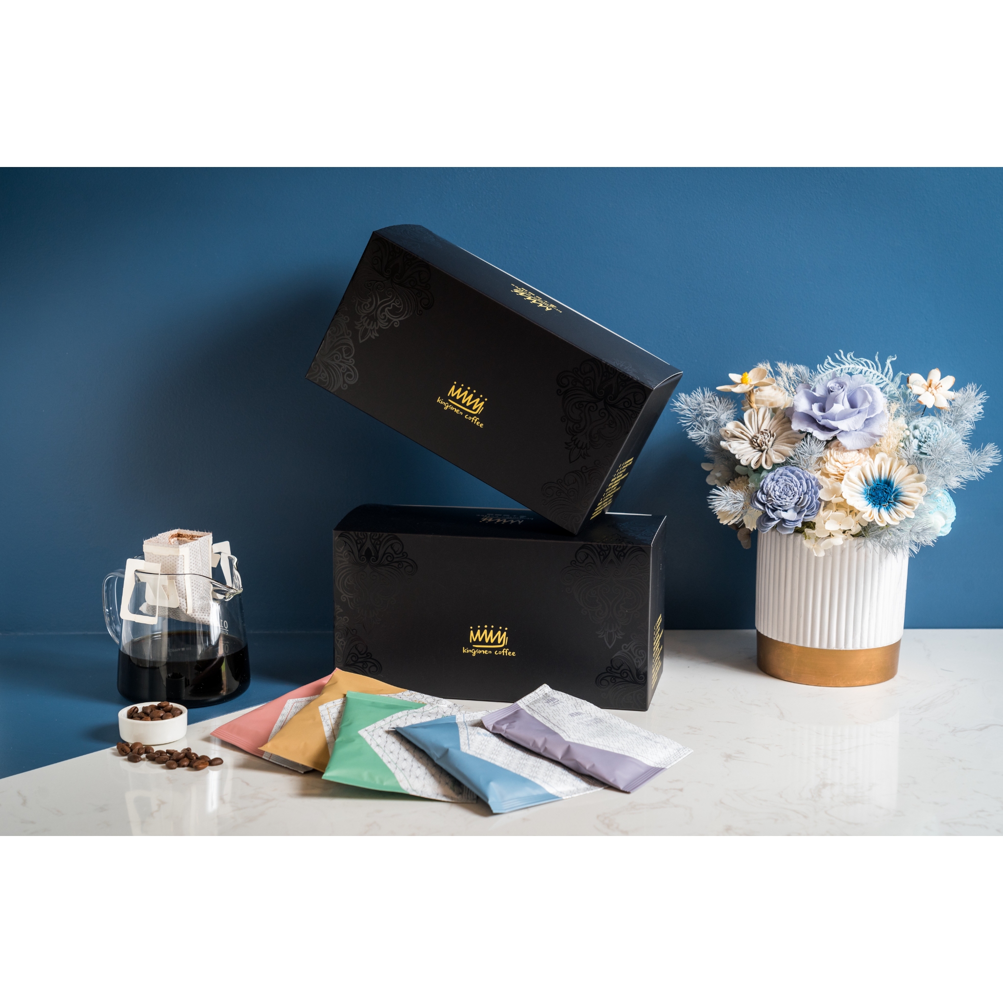 莫蘭迪系列濾掛咖啡禮盒(綜合20入)