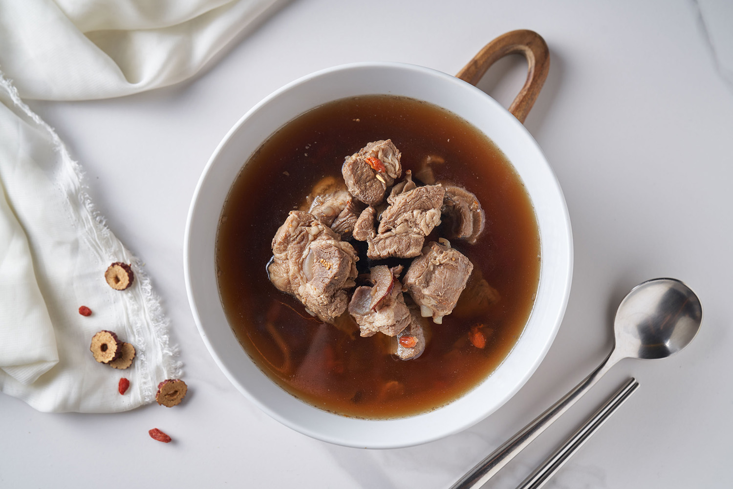 十全藥膳軟排燉盅｜十全之湯 