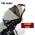 【YIP baby】<贈推車雨罩>高景觀輕便避震嬰兒手推車/拉把式推車(嬰兒推車 嬰兒車 折疊嬰兒車嬰兒推車)_2