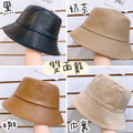雙面帶皮質漁夫帽_2