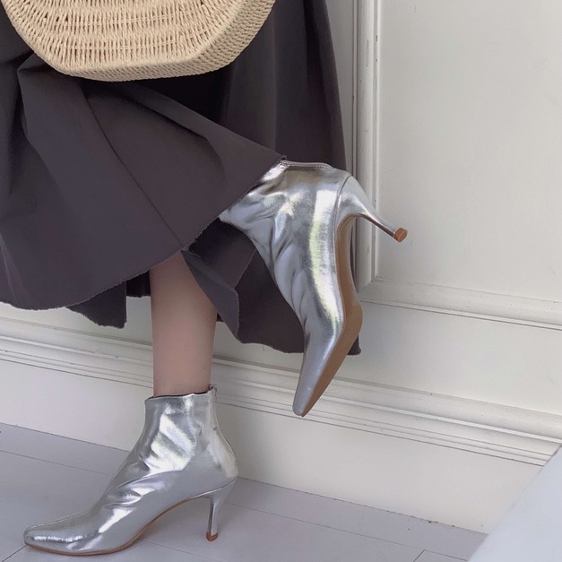 SY8166-279 尖頭酒杯跟短靴