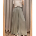 066642 光澤感絕美百折褲裙