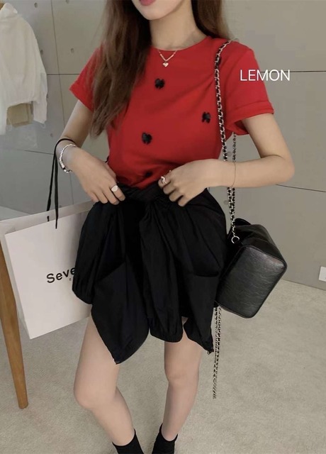 H0223 可愛蝴蝶結T