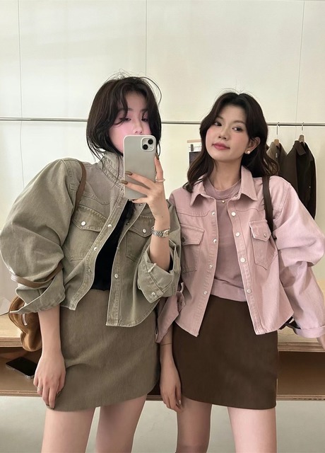 N0120 韓國爆款牛仔外套