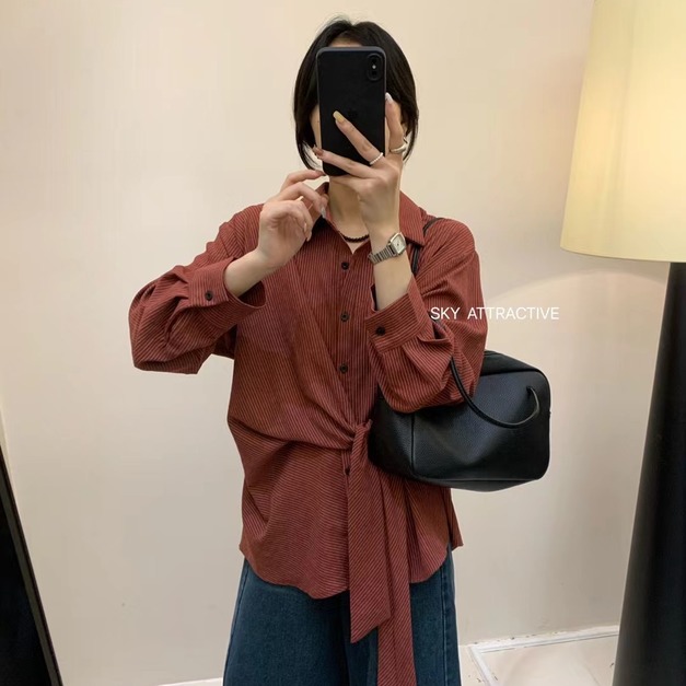 39223 設計款條紋襯衫