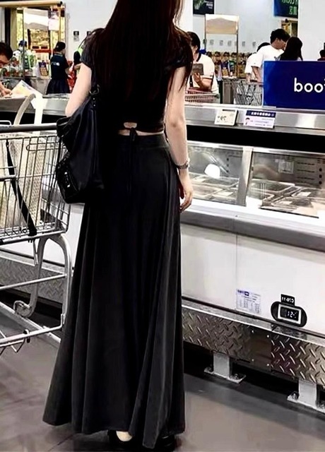 3585525 後綁洞裙套裝