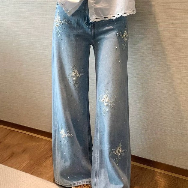 072705重工釘珠牛仔褲