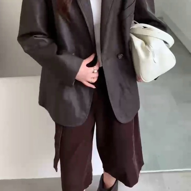E114 高質感皮西外