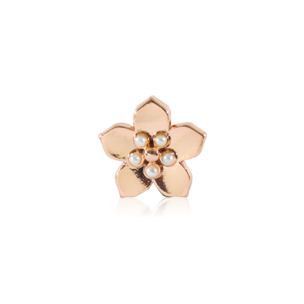 Hourrae荷萊【櫻花】玫瑰金小串飾