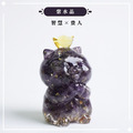 【Hourrae荷萊】獨家訂製 元寶招財貓 水晶擺件_5