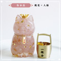 【Hourrae荷萊】開運招財貓 水晶擺件 一桶金_4