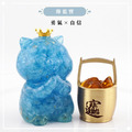 【Hourrae荷萊】獨家訂製 祈福招財貓 一桶金 水晶擺件_6