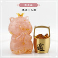 【Hourrae荷萊】獨家訂製 祈福招財貓 一桶金 水晶擺件_3