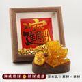 【Hourrae荷萊】獨家訂製 神威聚財 招財虎爺 元寶相框 木座 水晶擺件 開店禮 生日禮_5