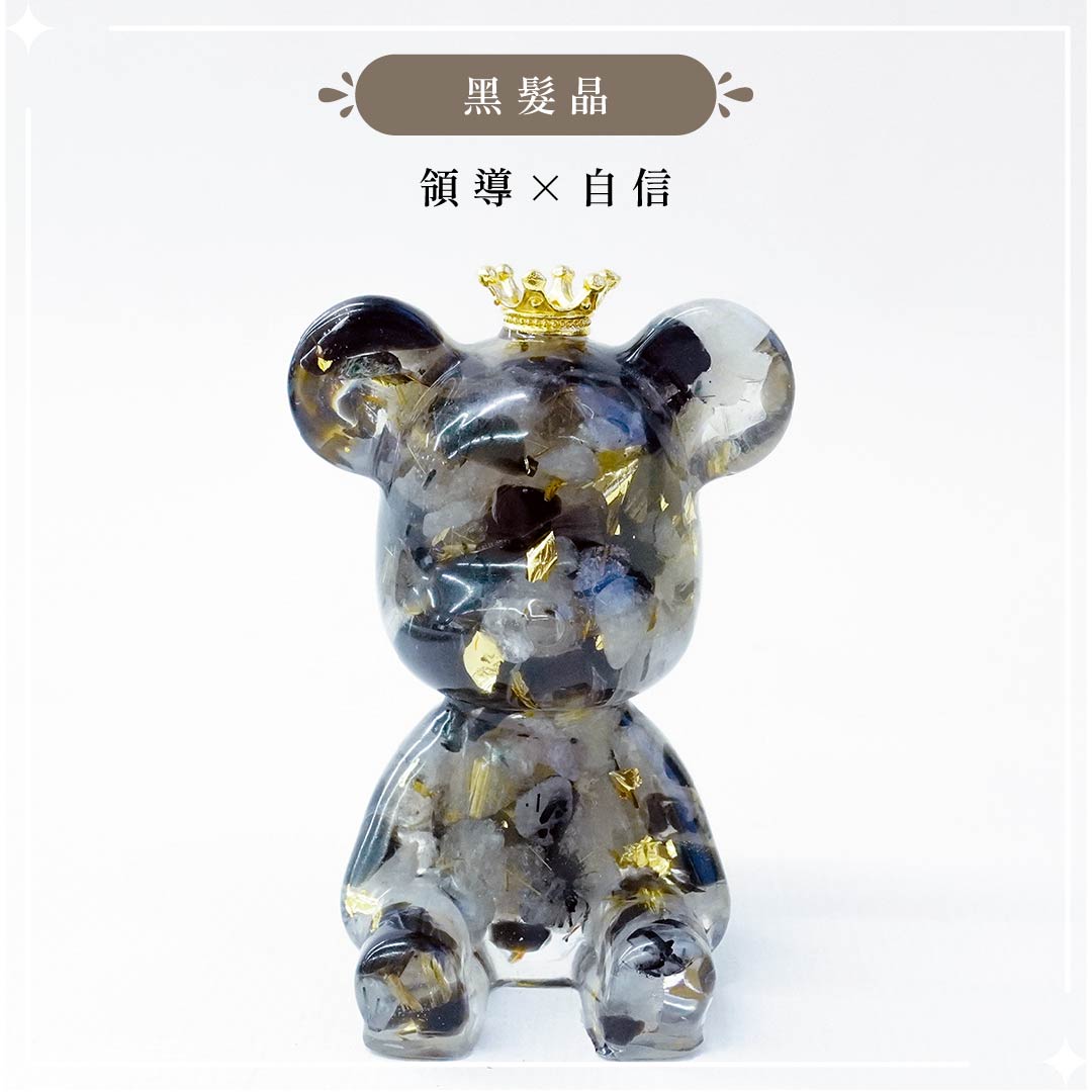 【Hourrae荷萊】招財好運晶熊 客製字母+誕生石 水晶擺件- 黃水晶|招財x聚財 (商品須預購約12/26號開始出貨) 11 73e16a0e97690112d096bdadd5b6812d