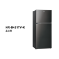 國際牌panasonic 雙門變頻鋼板冰箱 NR-B421TV-S/NR-B421TV-K_1