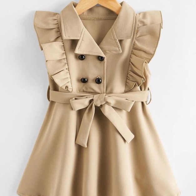 英倫風翻領氣質洋裝