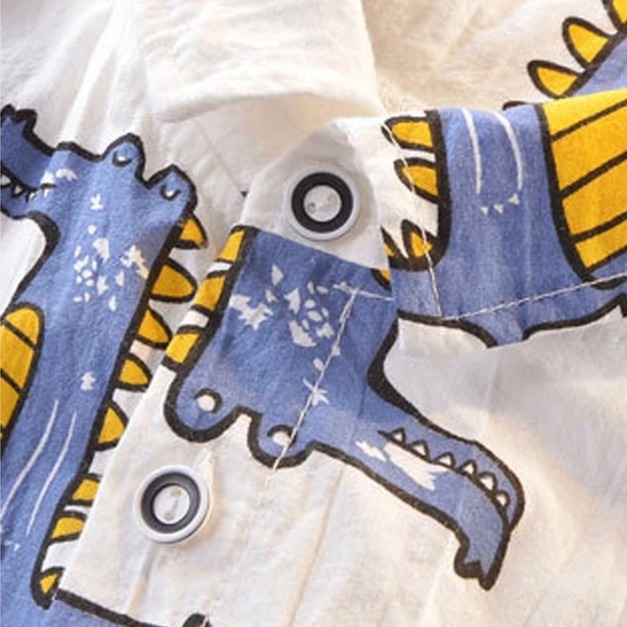 噗噗龍襯衫休閒套裝