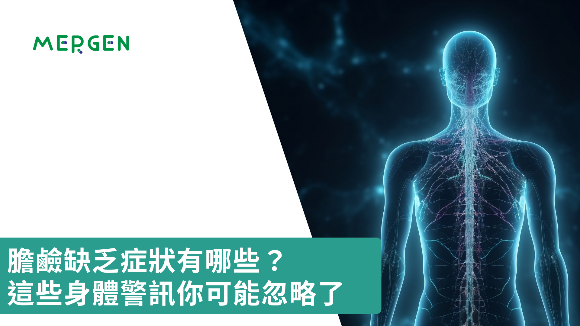 膽鹼缺乏症狀有哪些？這些身體警訊你可能忽略了