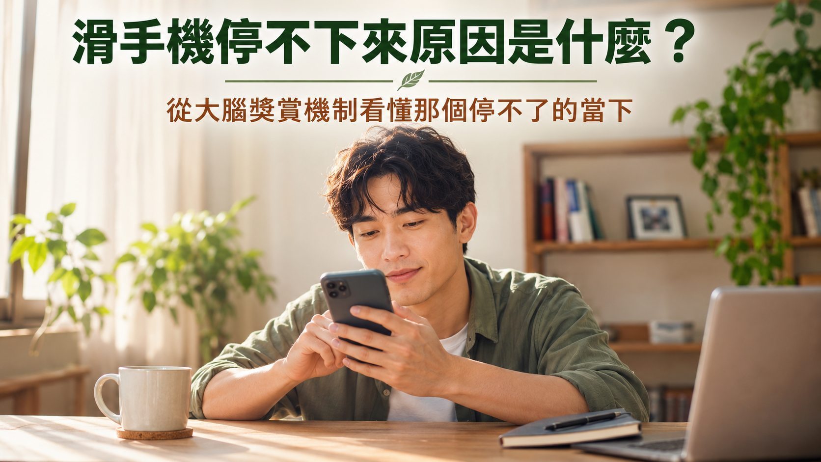 滑手機停不下來原因是什麼？從大腦獎賞機制看懂那個停不了的當下