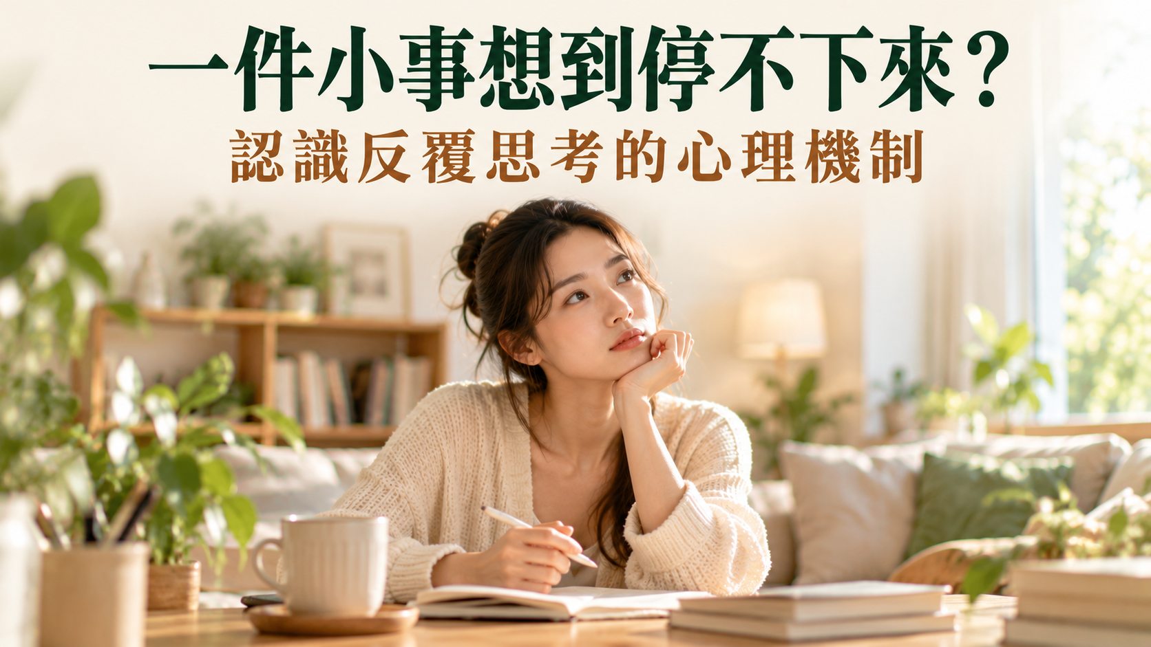 一件小事想到停不下來？認識反覆思考的心理機制