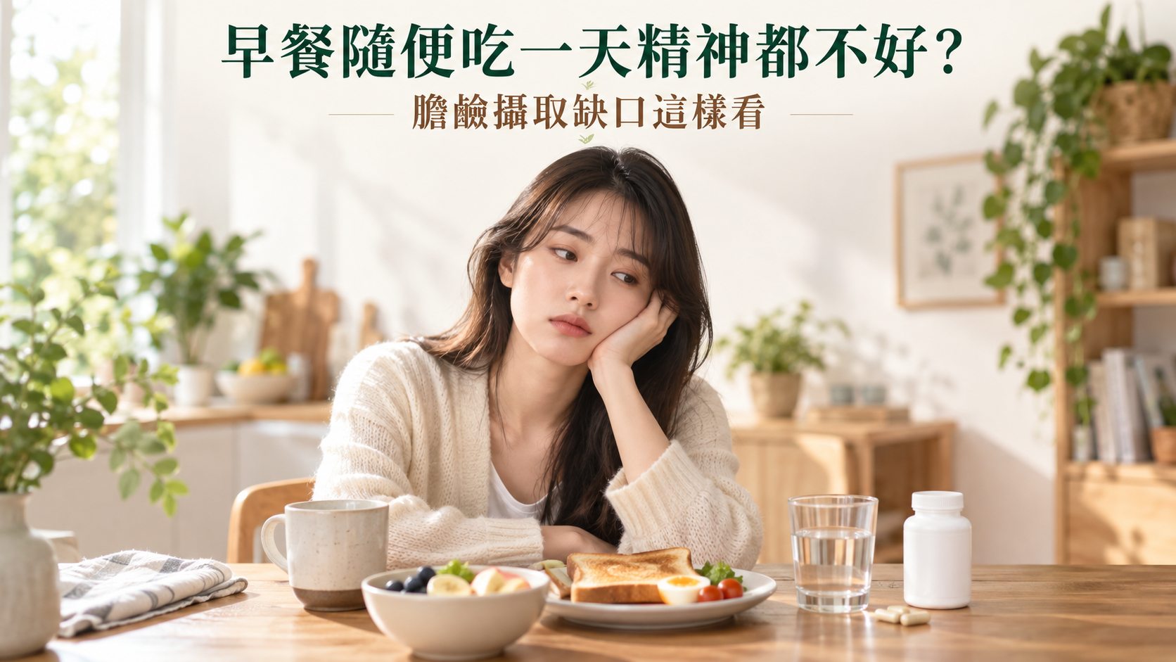 早餐隨便吃一天精神都不好？膽鹼攝取缺口這樣看