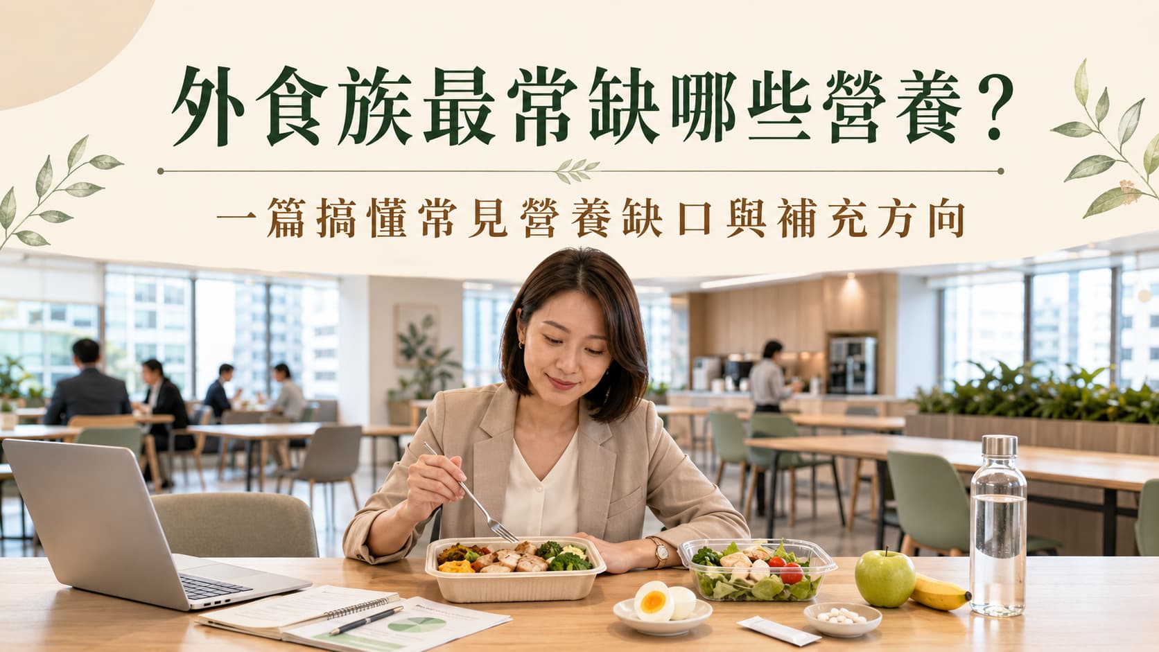 外食族最常缺哪些營養？一篇搞懂常見營養缺口與補充方向