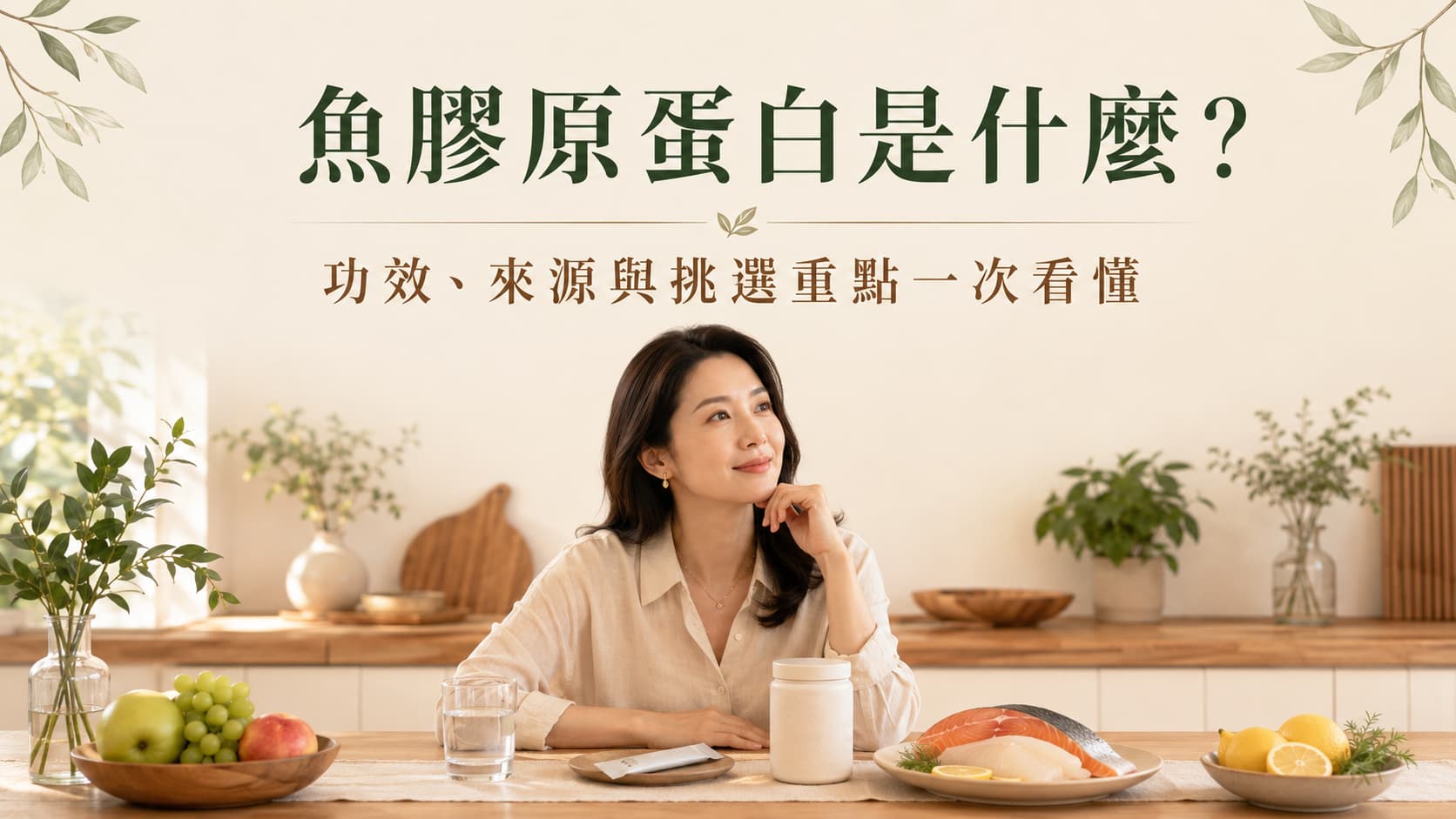 魚膠原蛋白是什麼？功效、來源與挑選重點一次看懂