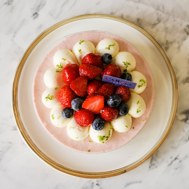【莓果雪戀】6吋 雙層重乳酪蛋糕