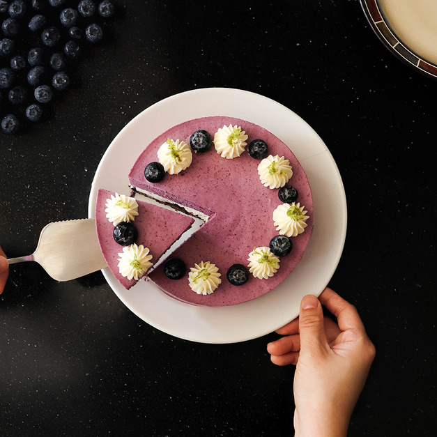 【藍莓乳酪絲絨】6吋 雙層重乳酪蛋糕