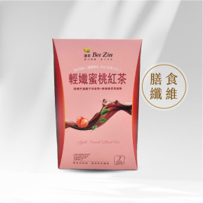 【BeeZin康萃】輕孅蜜桃紅茶(7包/盒)