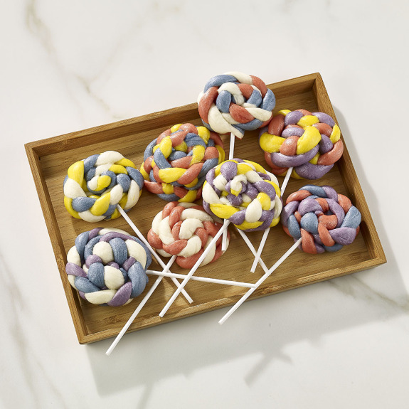 艾登職人手作【創意饅頭】棒棒糖饅頭 30支一組