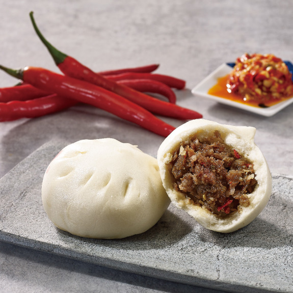 艾登職人手作【葷食類】特製辣味肉包6入裝