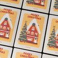 私控設計｜Xmas聖誕插畫燙金明信片_1