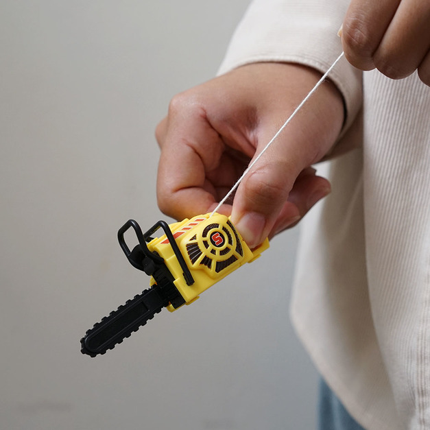 迷你電鋸動動吊飾