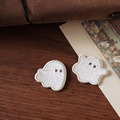 ハロウィン幽靈刺繡布貼
