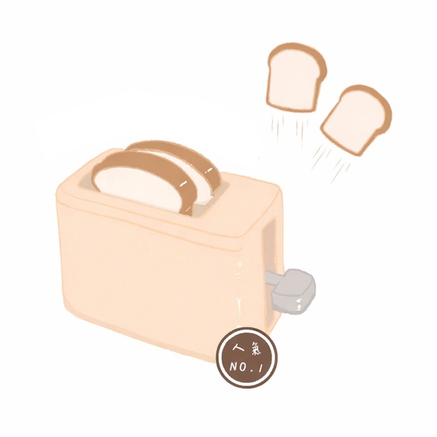 吐司彈彈（擺件）