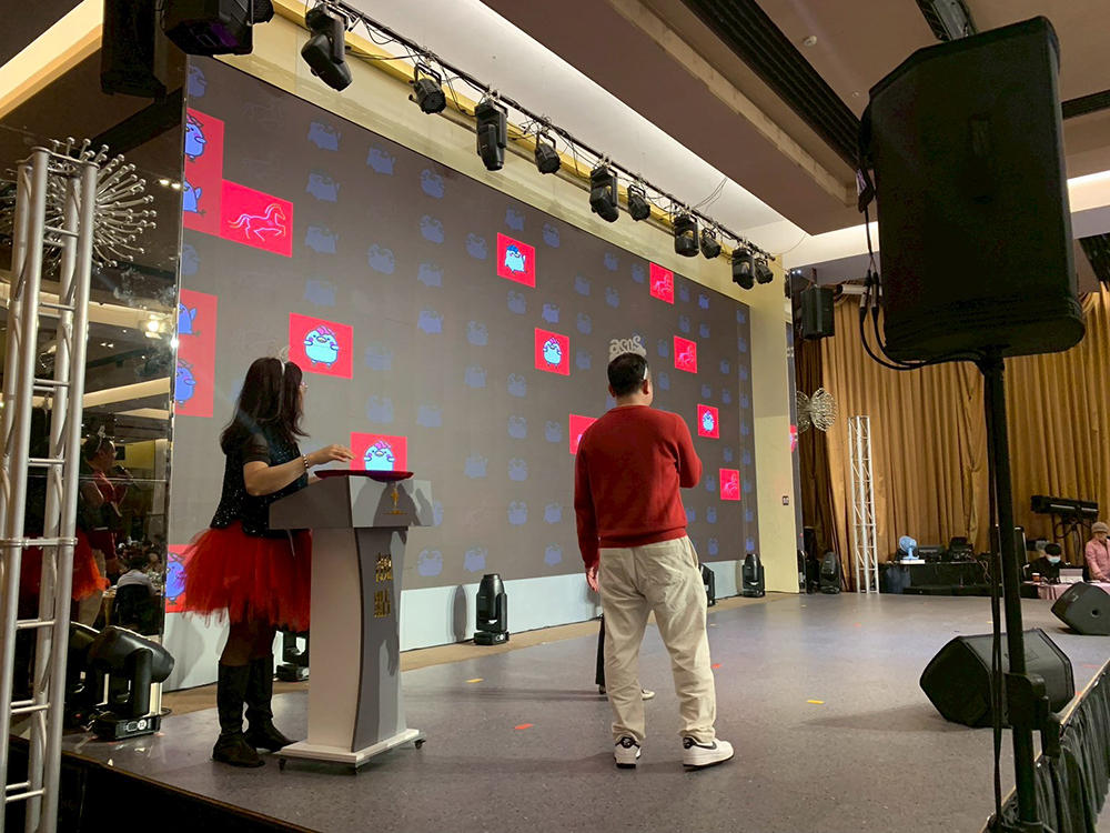 2026雙和醫院旺年會-3000人客製化抽獎系統+查詢獎項+查詢桌次+馬賽克過場動畫