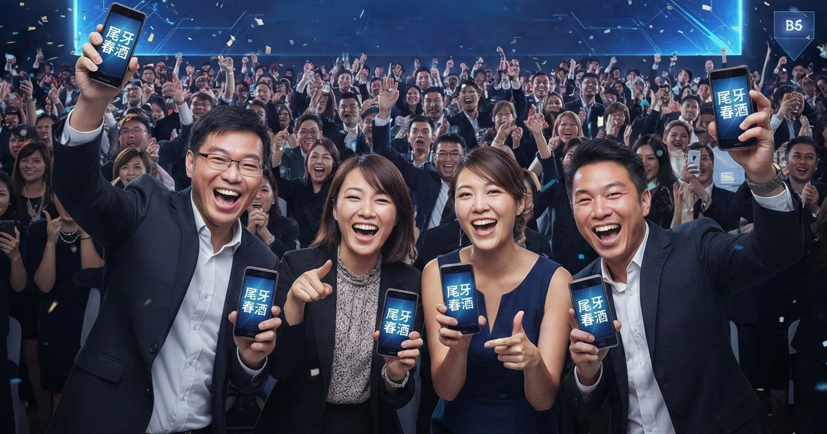 尾牙春酒手機互動遊戲首選：藍訊科技新數位賓果Bingo，引爆全場高潮！