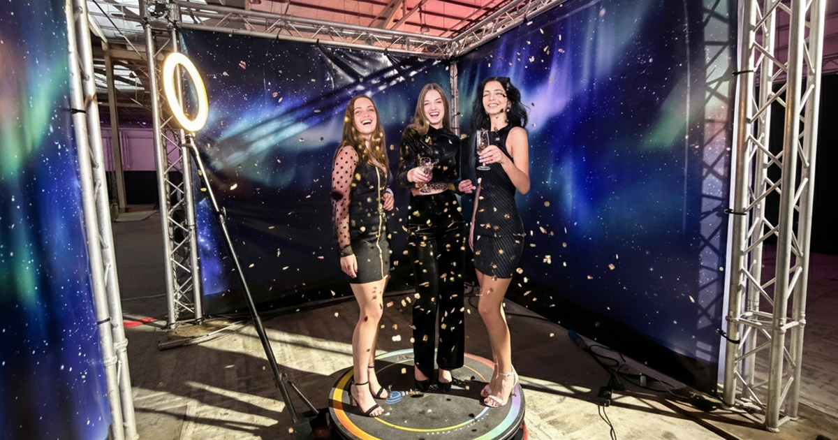 定義最美視角！寶島眼鏡集團45週年晚會，攜手【勁維肯】導入藍訊360 photo booth捕捉每一度精彩瞬間！！