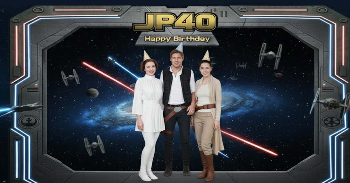  360° 旋轉自拍神器 X 星戰主題：360 Photo Booth 打造桃源紡織生日派對超炫 360° 互動！