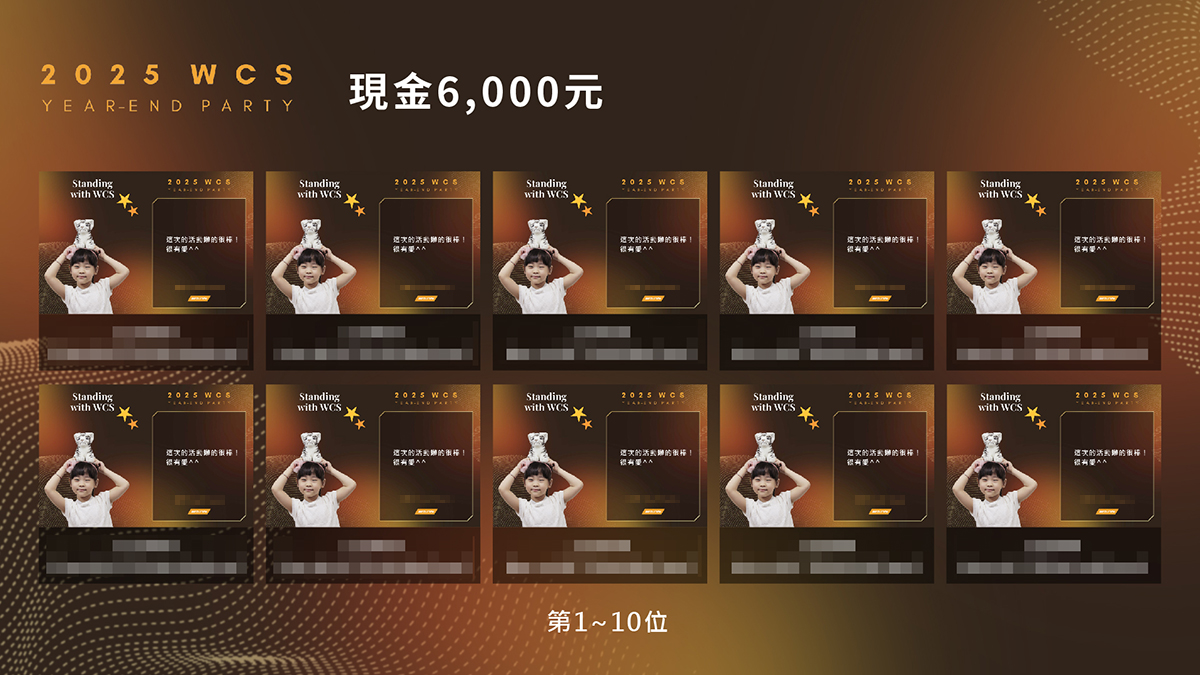 【禾熹】2025聯發科WCS 800人尾牙盛典-上傳AI互動留言卡片(具備抽獎資格)+客製抽獎畫面+得獎查詢+馬賽克動畫