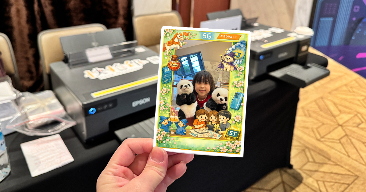 【聯發科】企業活動快拍印│即拍即印× 社群擴散，引爆現場互動熱潮，紀錄每個精彩瞬間！