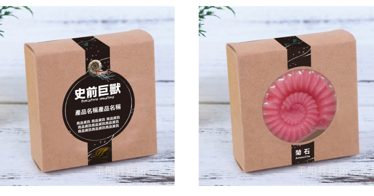 蘭陽博物館-手工菊石、三葉蟲化石皂 製作
