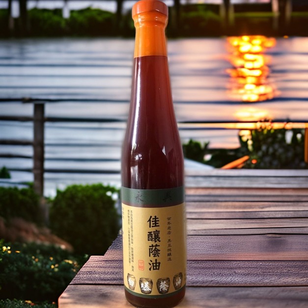 ｜佳釀白曝蔭油｜420ml /瓶