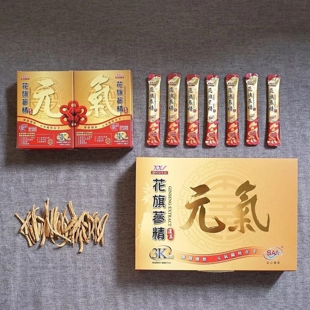 ｜花旗蔘精元氣禮盒| 10ml*20包*2/盒