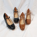 熱銷☘︎實拍瑪莉珍復古方頭高跟鞋【S0607】MINANA_3